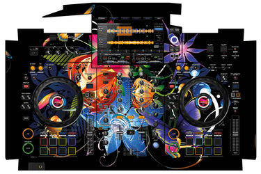 Pioneer DJ XDJ RX 3 Skin Lotus Garden